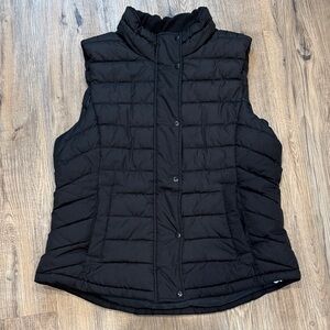 Black Puffer Vest